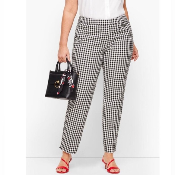 Talbots Pants - Talbots chatham ankle pant gingham 16